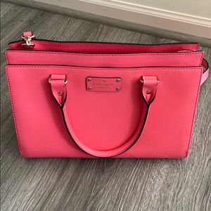 PINK Kate Spade purse WITH matching wallet